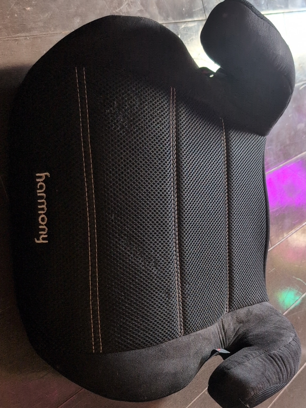Children's Black Booster Seat